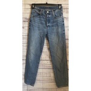 Lucky Brand Jeans Women’s Drew Mom High Rise Taper Button Fly Size 4/27A